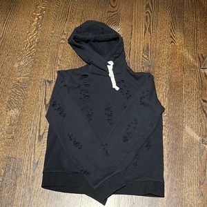 Katie J NYC girls black hoodie
